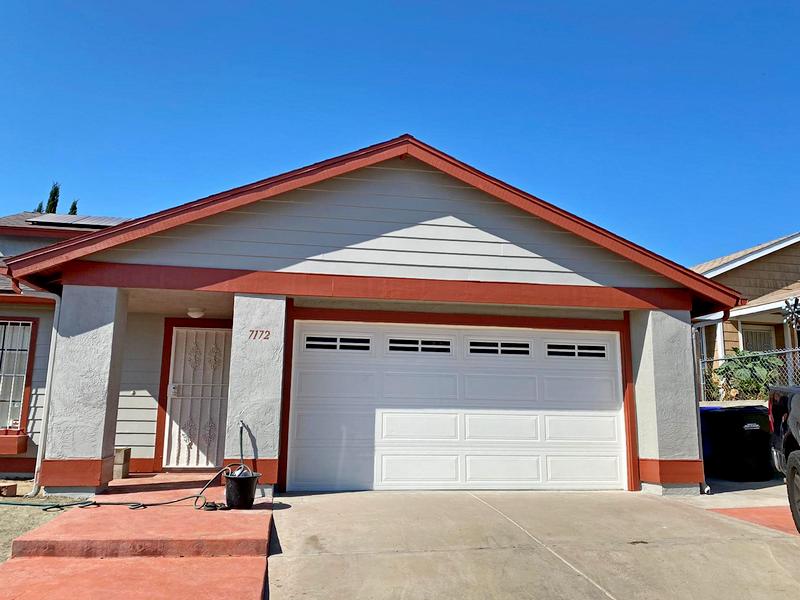 A home that has had exterior house coating in La Mesa, CA