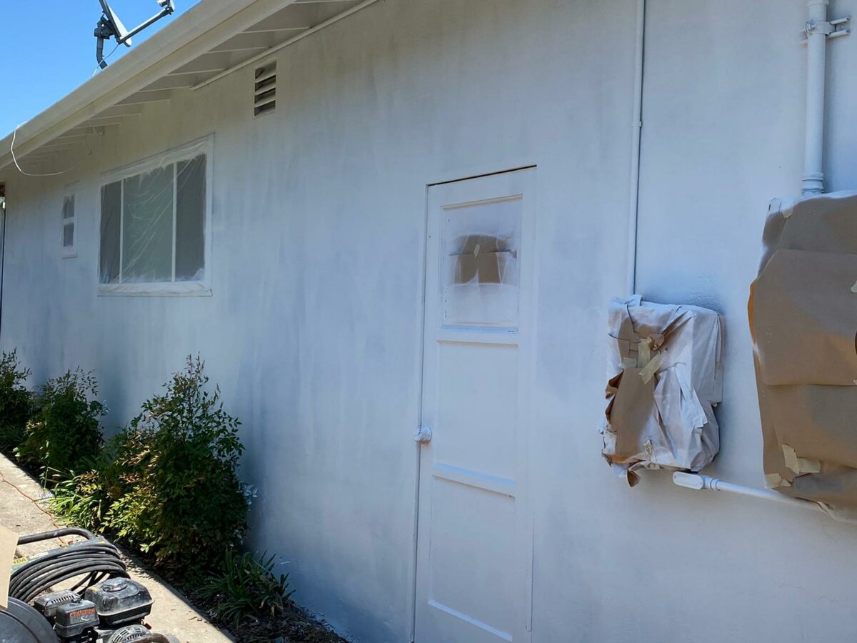 House Painting Job In Progress La Mesa 91942 Recent Projects