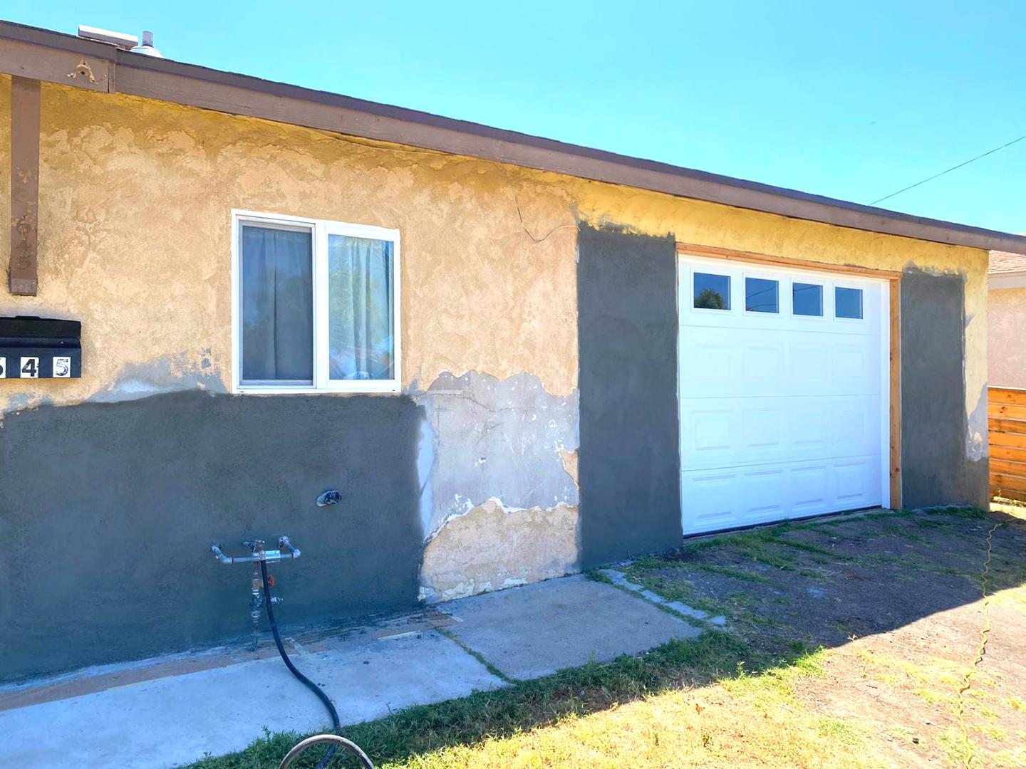 House Painting Job in Progress in San Diego