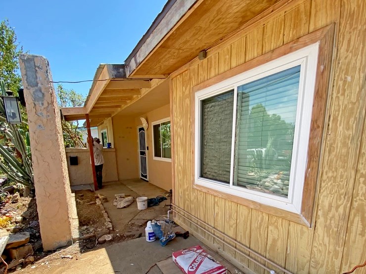 House Painting in progress in San Diego 92027
