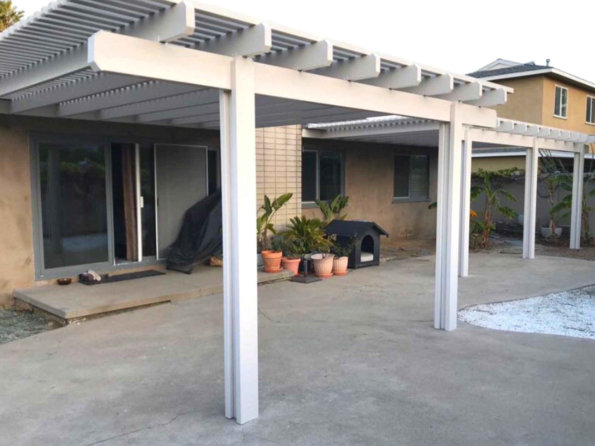 Lattice Patio Cover Installation in El Cajon, 92020