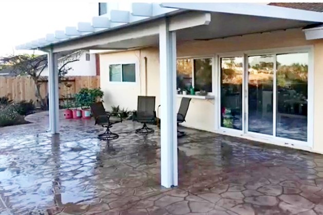 Solid Patio Cover Installation in San Diego