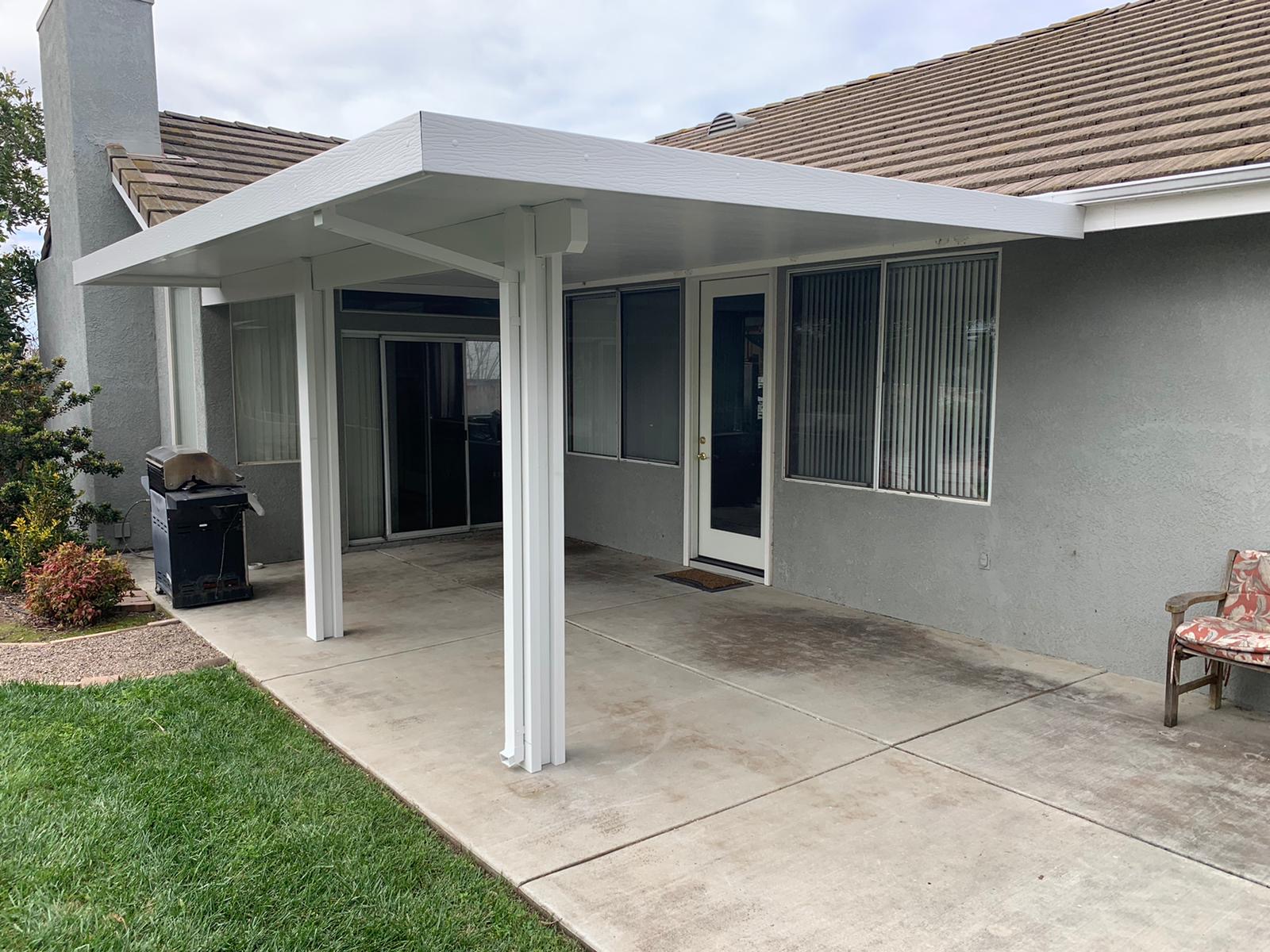 Solid and Lattice Patio Cover Installation in Oceanside, CA